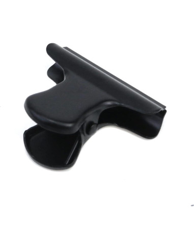 10 Clips de Metal Tighall para Bolsas de Comida - Negro