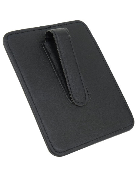 Organizador de Visera Solar Aturmon para Coche Negro - 5 Bolsillos