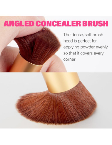 Brocha de Maquillaje para Cabello EFLY Doble Punta 11.94 cm