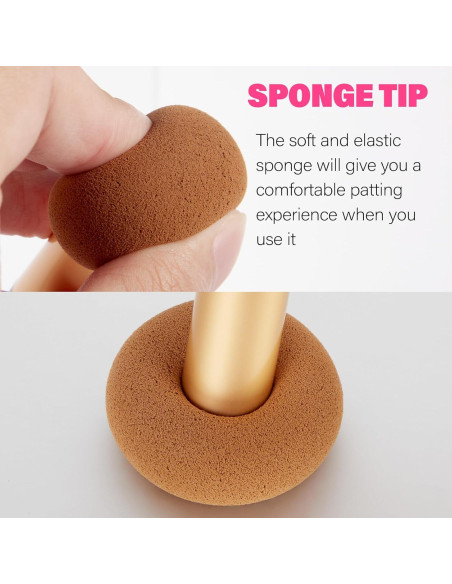 Brocha de Maquillaje para Cabello EFLY Doble Punta 11.94 cm