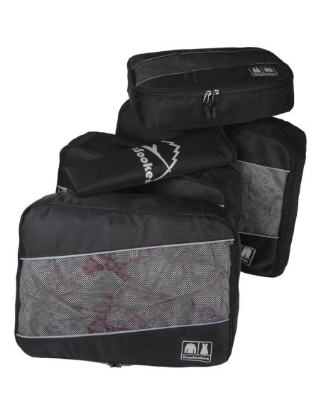 Set de 5 Cubos de Empaque Hopsooken para Viaje Negro