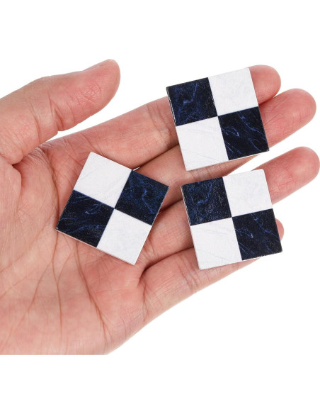 Suelo de Casa de Muñecas DOITOOL 27PCS Madera Natural