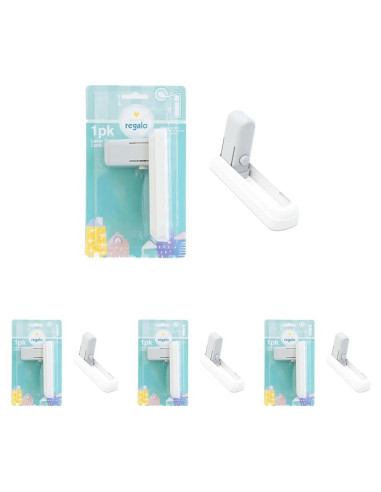 Cerradura de Puerta con Palanca Regalo 4 Unidades Blanca