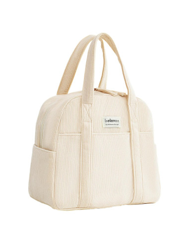 Bolsa de Almuerzo Aislada Belaven Beige 15 Latas 6 Horas Frío
