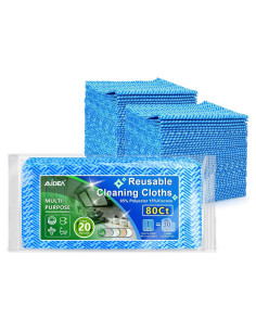 Toallitas de Limpieza AIDEA Reutilizables 40 Unidades 30x60cm