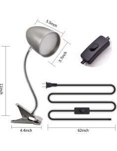 Lámpara de escritorio Energetic con abrazadera 3.5W 240LM 2