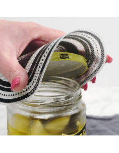 Abrebotellas de Silicona RSVP Internacional 16.5 cm Negro 2