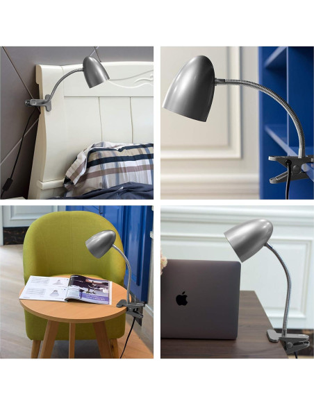 Lámpara de escritorio Energetic con abrazadera 3.5W 240LM