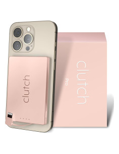 Cargador Portátil Clutch Pro Rosa 5000mAh Magnético USB