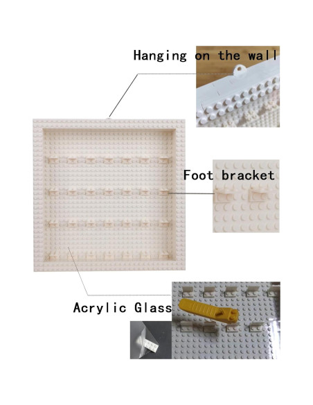 Marco de fotos de bloques de construcción TONG YUAN DA 25.5 cm