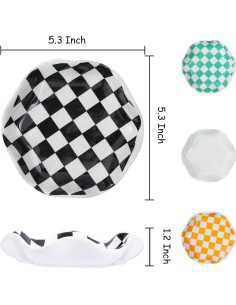 Soporte para cucharas de cerámica Dubtnion 13.5 cm negro/blanco 2