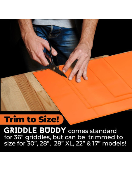 Alfombrilla de Silicona Griddle Buddy para Plancha Blackstone 91.4 cm