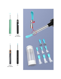 Juego de 8 Cucharas de Silicona para Oídos Bebird - Reemplazo 2