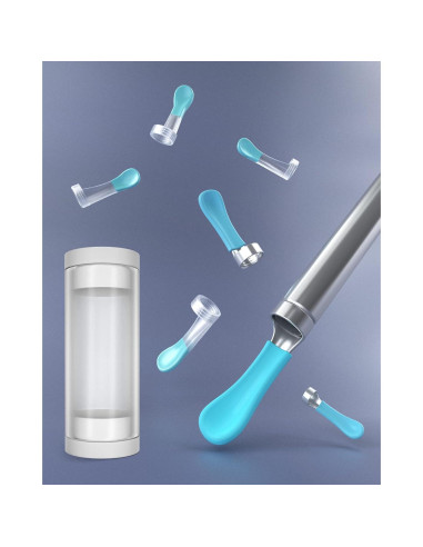 Juego de 8 Cucharas de Silicona para Oídos Bebird - Reemplazo