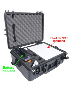Estuche Rígido para Mini Starlink con Banco de Energía 151Wh 2