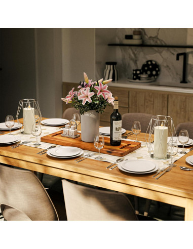 Tabla de Charcutería Grande Tidita de Madera de Acacia 61 cm