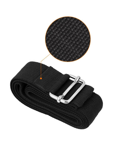 Correa de Equipaje Ajustable M METERXITY 2.01m Negro