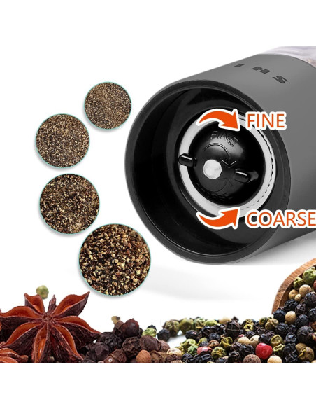 Juego de Molinillos de Sal y Pimienta LHS 11.7 cm Acero Inoxidable