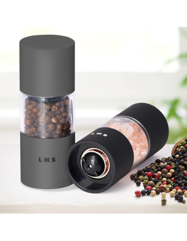 Juego de Molinillos de Sal y Pimienta LHS 11.7 cm Acero Inoxidable