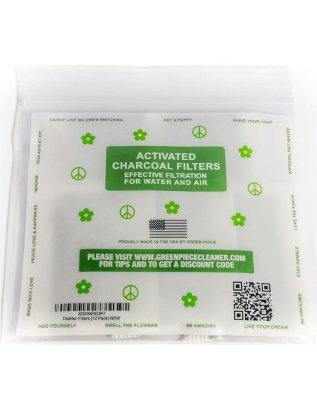 Desodorante para Cubo de Pañales Green Piece - Carbón Activado - 5 Meses