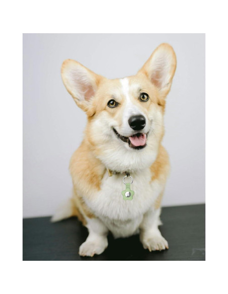 Paquete de 4 fundas de silicona Alsukeay para AirTag