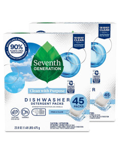 Detergente para Lavavajillas Seventh Generation 45 Paquetes