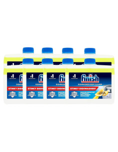 Limpiador de Lavavajillas Finish Doble Acción 250 ml - 8 Unidades
