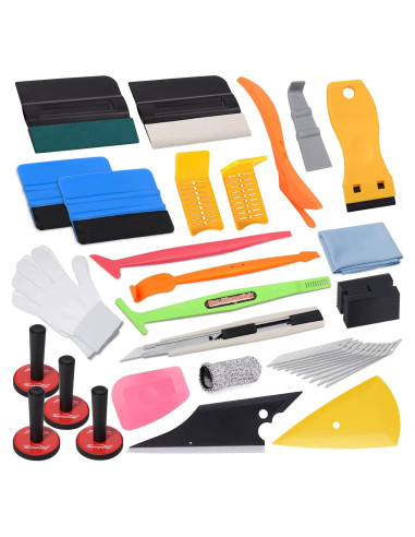 Kit de Herramientas para Aplicar Vinilo NEWISHTOOL 10 Piezas
