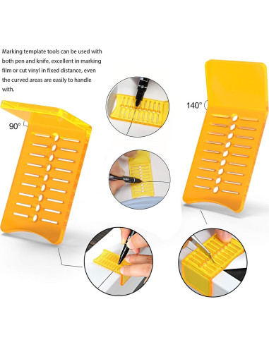 Kit de Herramientas para Aplicar Vinilo NEWISHTOOL 10 Piezas