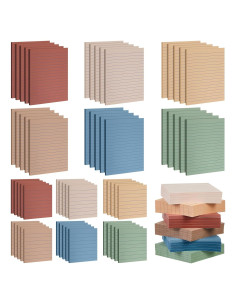 Paquete de 60 Notas Adhesivas Weekgrat 1800 Hojas Multicolor