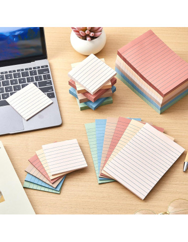 Paquete de 60 Notas Adhesivas Weekgrat 1800 Hojas Multicolor