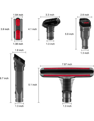 Kit de Herramientas de Repuesto Coodss para Aspiradoras Dyson V6 V7 V8 V10