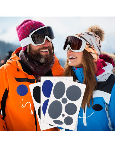 24 Parches de Reparación Autoadhesivos SmallCat Nylon Impermeables