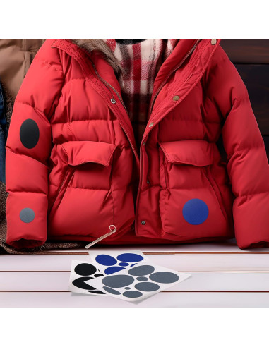 24 Parches de Reparación Autoadhesivos SmallCat Nylon Impermeables