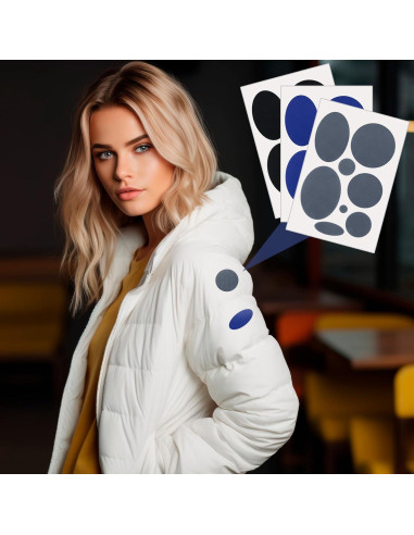 24 Parches de Reparación Autoadhesivos SmallCat Nylon Impermeables