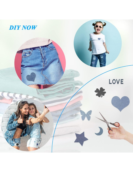 12 Parches Termoadhesivos Beige TXSN 7.5x10.5 cm Algodón