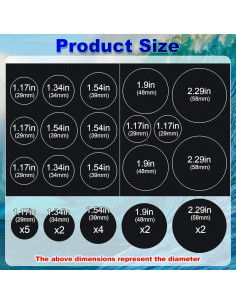30 Parches de Reparación Autoadhesivos Pndeyo - Nylon Negro 2