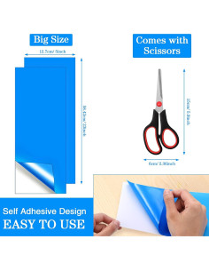 Kit de Parche de Reparación de Piscinas WILLBOND 4 Pcs 59x13 cm 2