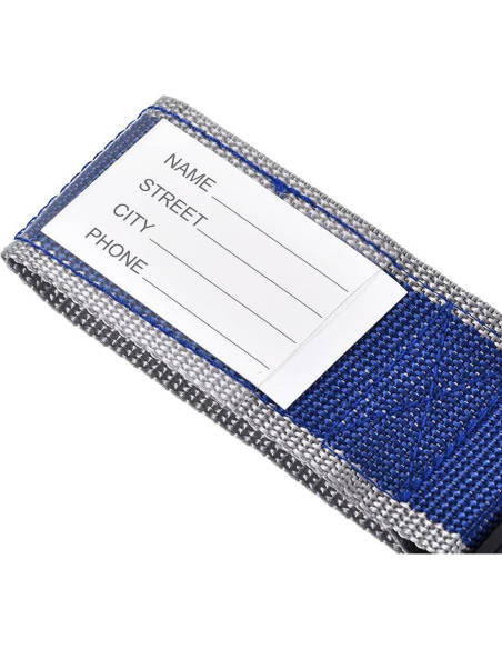 Correas de Equipaje uxcell con Candado Combinado 200cm x 5cm 4Pcs