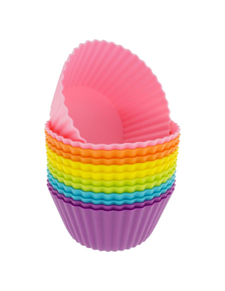 Tazas de Silicona Reutilizables Freshware 12-Pack 207ml