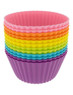 Tazas de Silicona Reutilizables Freshware 12-Pack 207ml 2