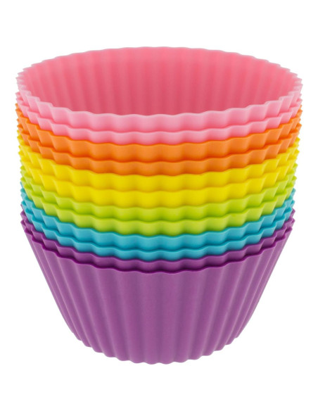 Tazas de Silicona Reutilizables Freshware 12-Pack 207ml