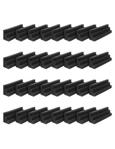 Bloque de Esquina Acústica JBER 32 Pack 7.62 cm Retardante Fuego