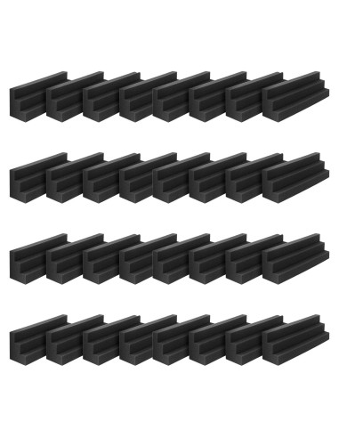 Bloque de Esquina Acústica JBER 32 Pack 7.62 cm Retardante Fuego