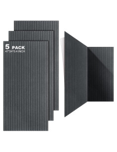 Paneles Acústicos Autoadhesivos Woanger 5 Piezas 119.4x61 cm