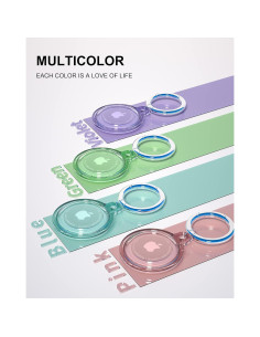 4 Soportes AirTag Impermeables Ccigedy para Mascotas y Llaves 2