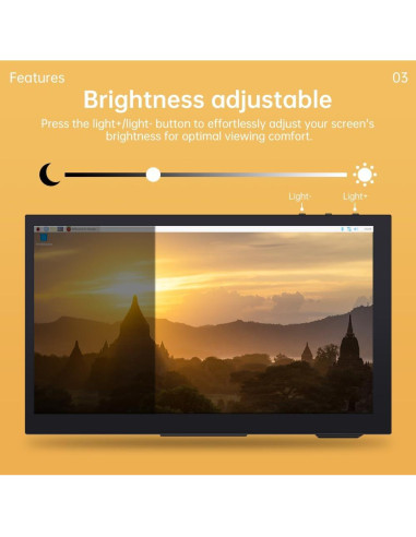 Pantalla Táctil Capacitiva 5" BIQU PI TFT50 V2.1 800x480