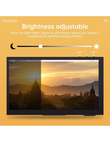 Pantalla Táctil Capacitiva 5" BIQU PI TFT50 V2.1 800x480