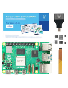 Kit Barebone Vilros Raspberry Pi 5 - 2GB, HDMI, Disipadores