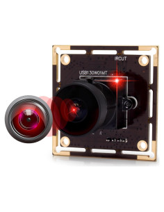 Módulo de Cámara USB Fisheye ELP 1.3MP 960P 0.01Lux